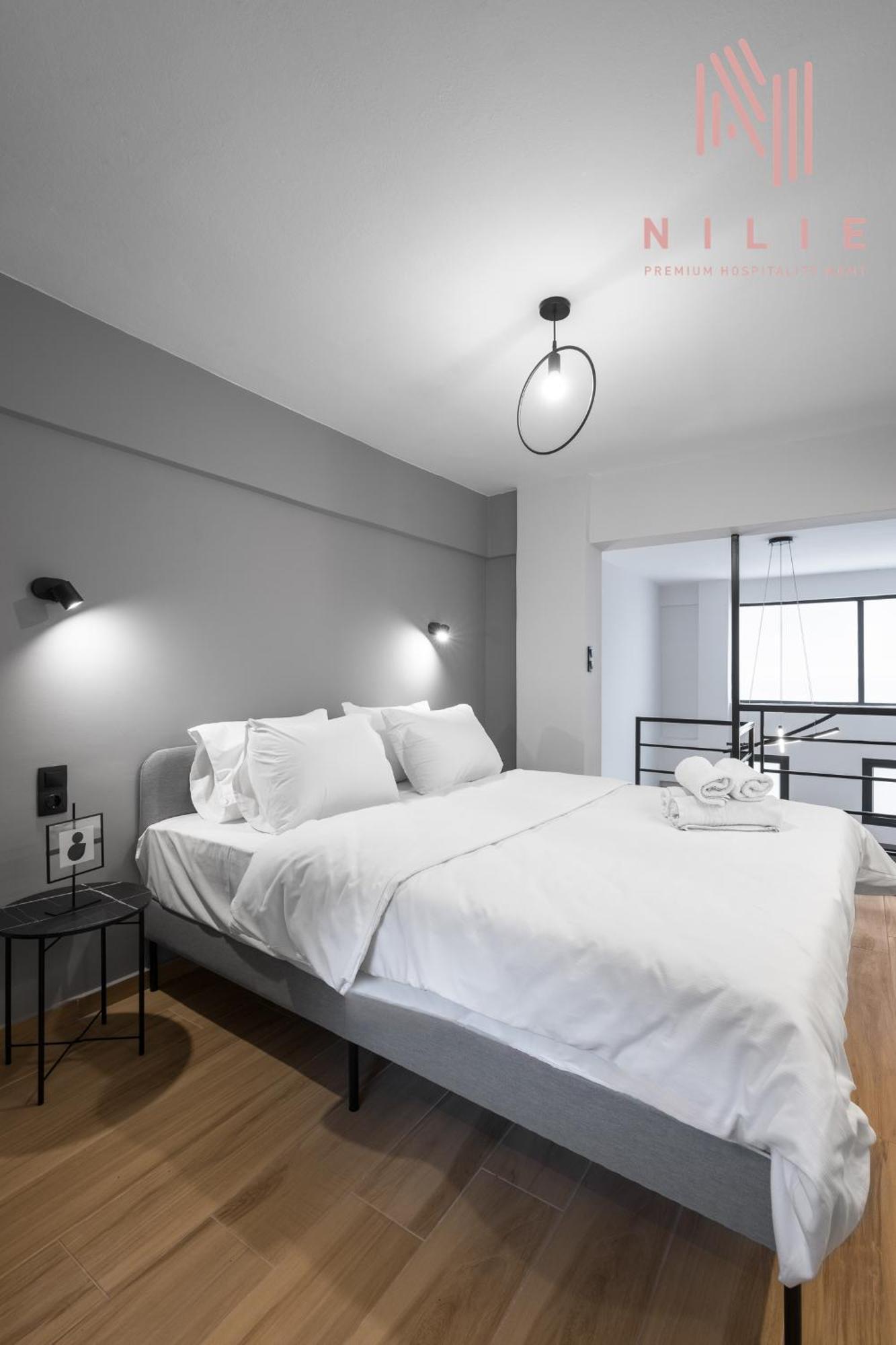 Ferienwohnung Railway Lofts, Nilie Hospitality Mgmt Thessaloniki Exterior foto